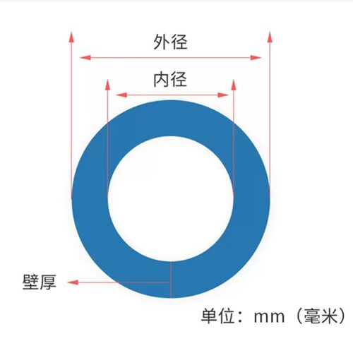 透明四氟管硬PFA软管FEP耐酸碱聚四氟乙烯耐高温46耐腐蚀铁氟龙管