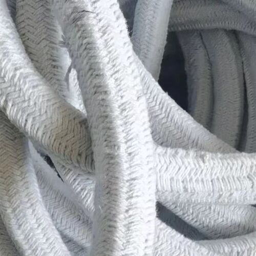 窑炉密封保温硅酸铝陶瓷纤维圆编绳 防火隔热耐高温陶瓷纤维盘根