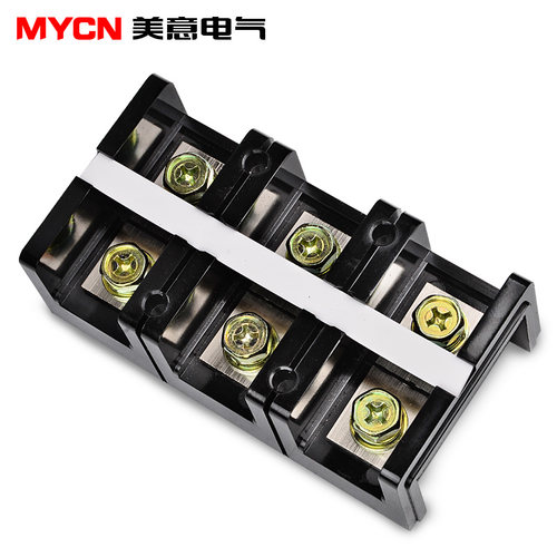 接线端子TC-2003固定式大电流接线柱端子排200A电线接头连接器3P