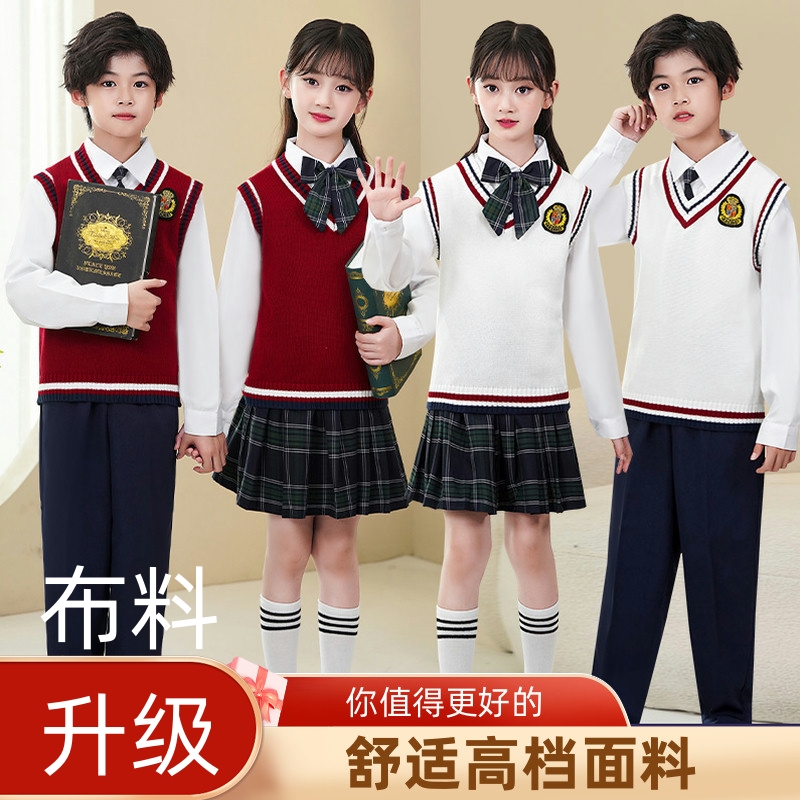 男女童英伦风合唱服简约时尚