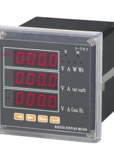 仪表 多功能电力多功能三三智能电相综合相数显仪表网络表量仪表