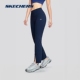 吸湿速干健身裤 Skechers斯凯奇高腰收腹弹力紧身裤 女新款 P224W071