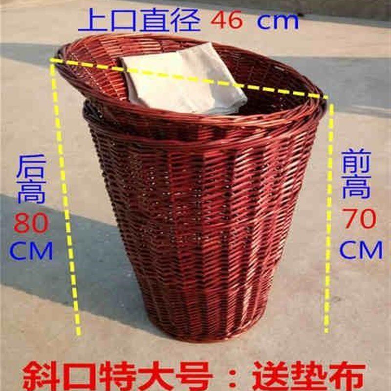 现货速发水果堆头篮柳编水果篮超市水果货架藤编蔬菜陈列筐干果展
