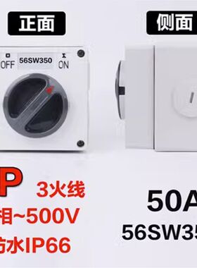 澳标防水开关56SW110/320隔离户外1P2P3P4P5P 10A20A32A40A50A63A