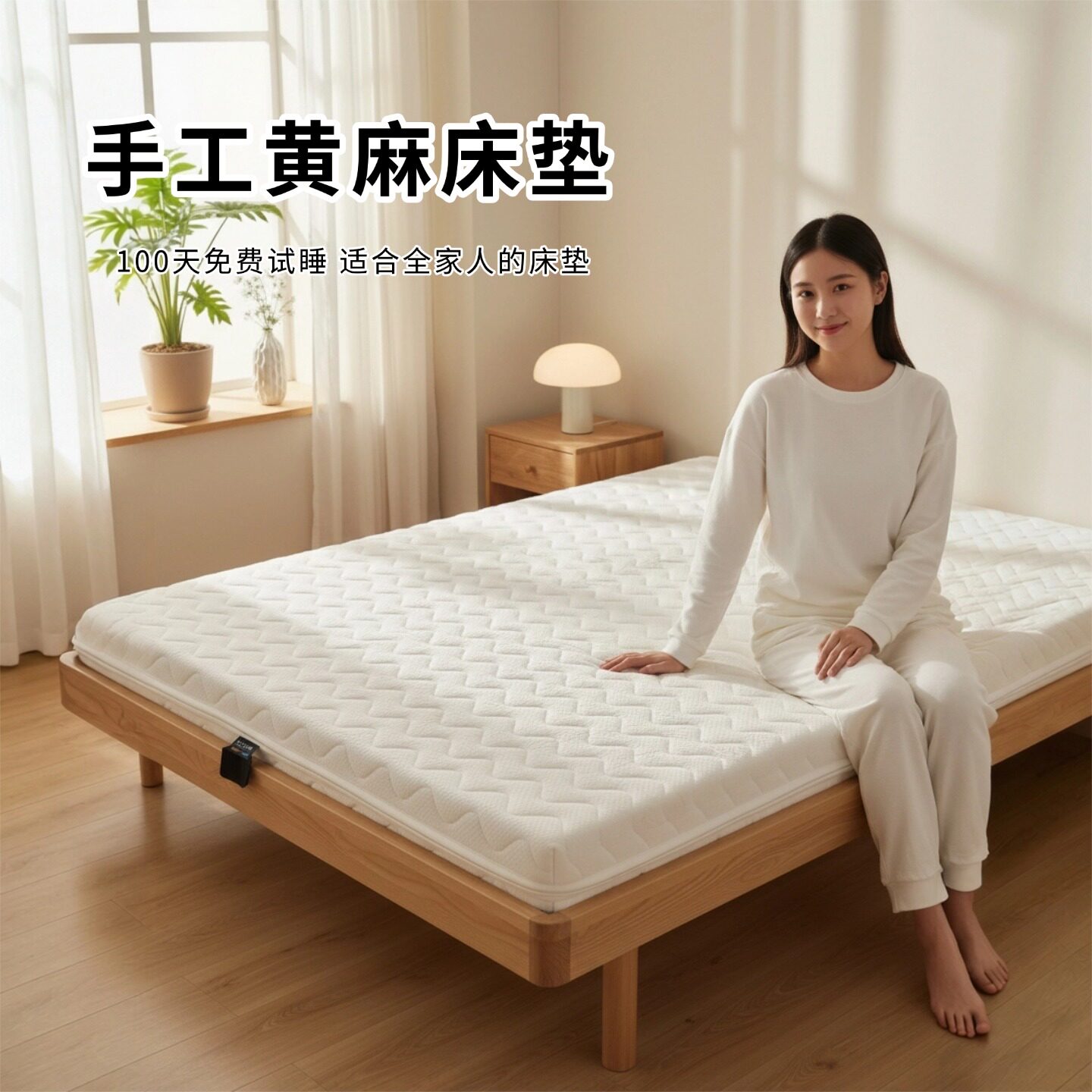 菲欧宫手工床垫黄麻S型椰棕老人儿童护腰脊全拆0甲醛0胶水榻榻米