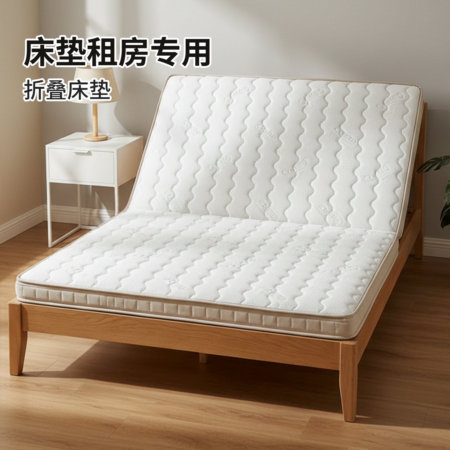 菲欧宫床垫租房专用折叠床垫硬垫子家用环保护脊薄垫护腰耐用冰丝