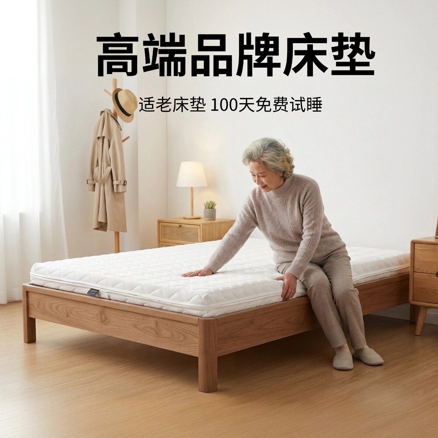 菲欧宫高端品牌床垫椰棕全拆定制S型黄麻老人儿童护腰脊0甲醛胶水