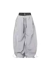 Paiki2025Ss Boxing Paratrooper Pants Cargo Pants Scimitar Pants Design Casual Loose Baggy Versatile Wide-Leg Pants