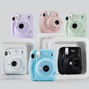 海淘instax拍立得mini11自带美颜相机一次成像女学生礼品数码 礼物