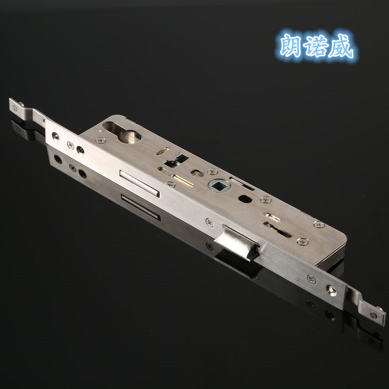 铝合金门锁锁体不锈钢平开阳台断桥大门通用型机械执手锁心配件