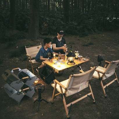 错山铝合金桌椅套装 (MS822)一桌四椅 