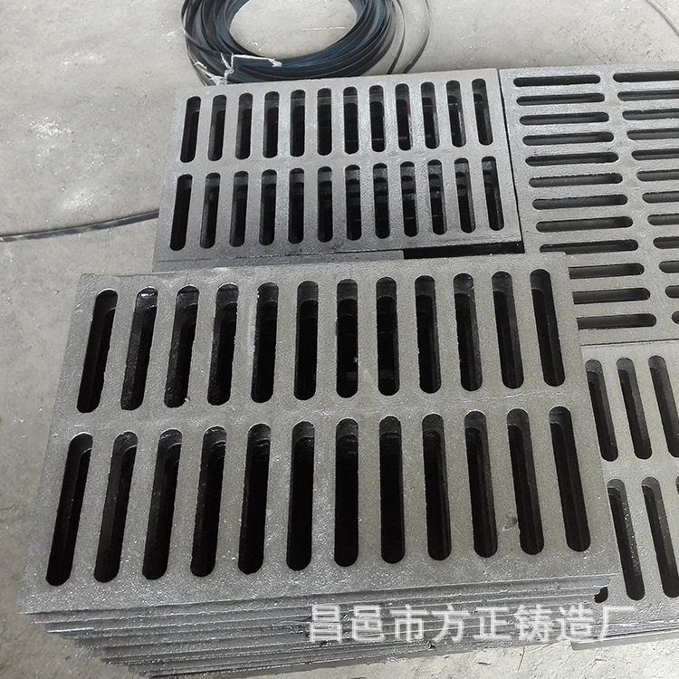 球墨铸铁沟盖板重型下水道雨水篦子排水沟槽盖板地沟窨井沙井盖板
