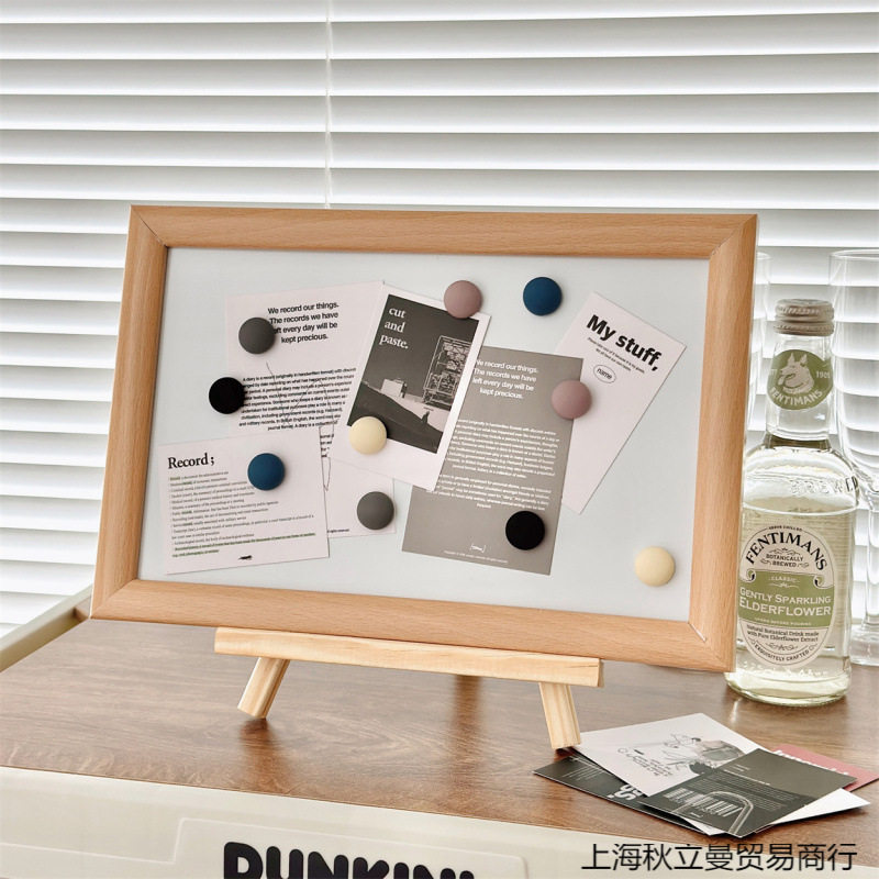 可擦磁吸白板冰箱贴展示板烘焙备忘便利贴桌面留言装饰板一件包邮