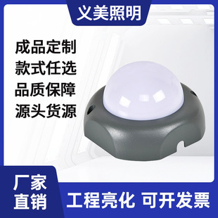LED点光源发光圆球十字星光灯楼体亮化点光源工程户外防水像素灯