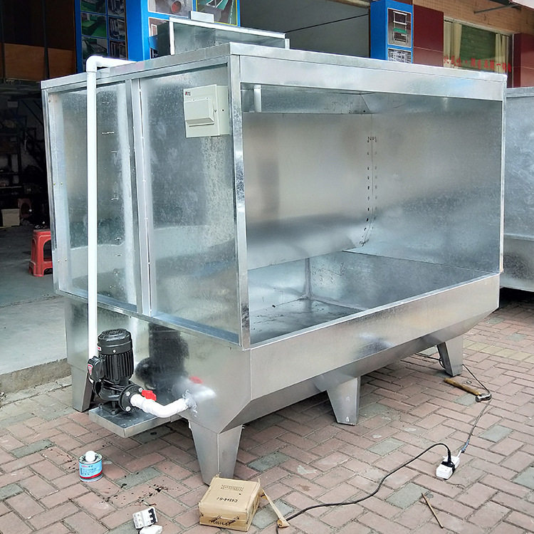 镀锌板不锈钢水帘柜 水帘喷漆台喷漆柜水帘柜 喷油柜