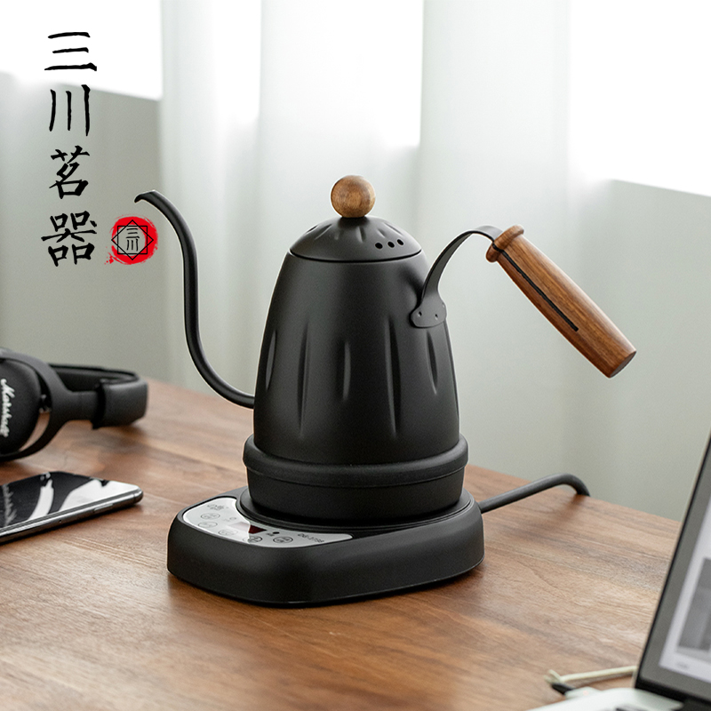 智能温控手冲咖啡壶比赛级细口壶