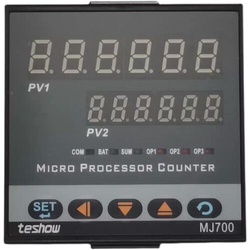 teshow台松MJ700计数器智能式数字计数器 批量型累计多功能计数器