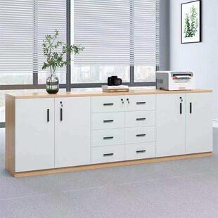 文件柜办公室带抽屉和锁低柜数据存储柜存储柜打印机文件柜分区柜