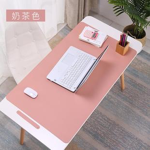 ins超大号皮质家用办公室电脑桌鼠标垫写字台化妆桌垫防水可定制