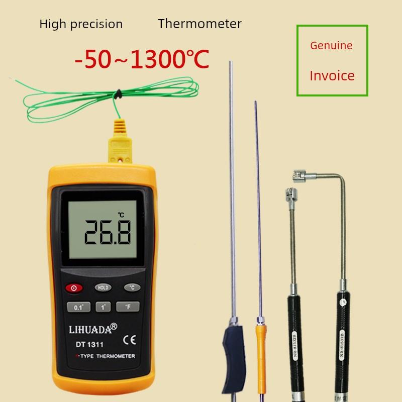 工业测温仪模具表面温度表加热台金属固体表面高温接触式探头