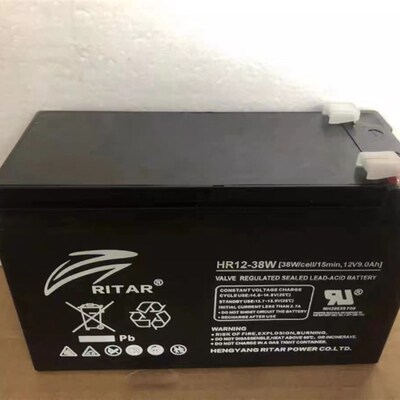 瑞达5500 5400电梯平层紧急电源12V12AH9AH7.2AH7A蓄电池RT12120H