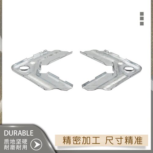 包邮共板法兰风管角码风管道固定配件镀锌铁皮风管道固定厚度1.0