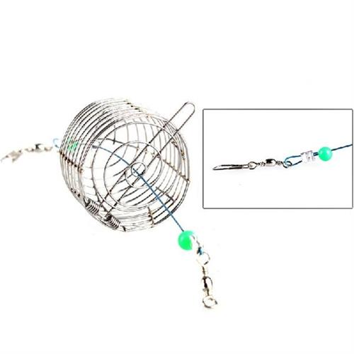 极速1 Pccs Stainless Steel Nest Cage  Bait Thrower  Bait Cag