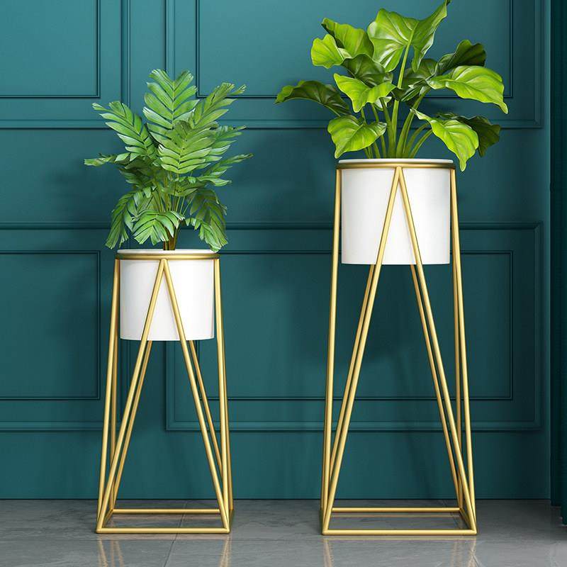 北欧铁艺花架落地式阳台客厅绿箩装饰花盆置物架圆形花桶绿植架子,住宅家具,花架/花几,淘宝优惠券,粉丝福利购,淘宝优惠卷