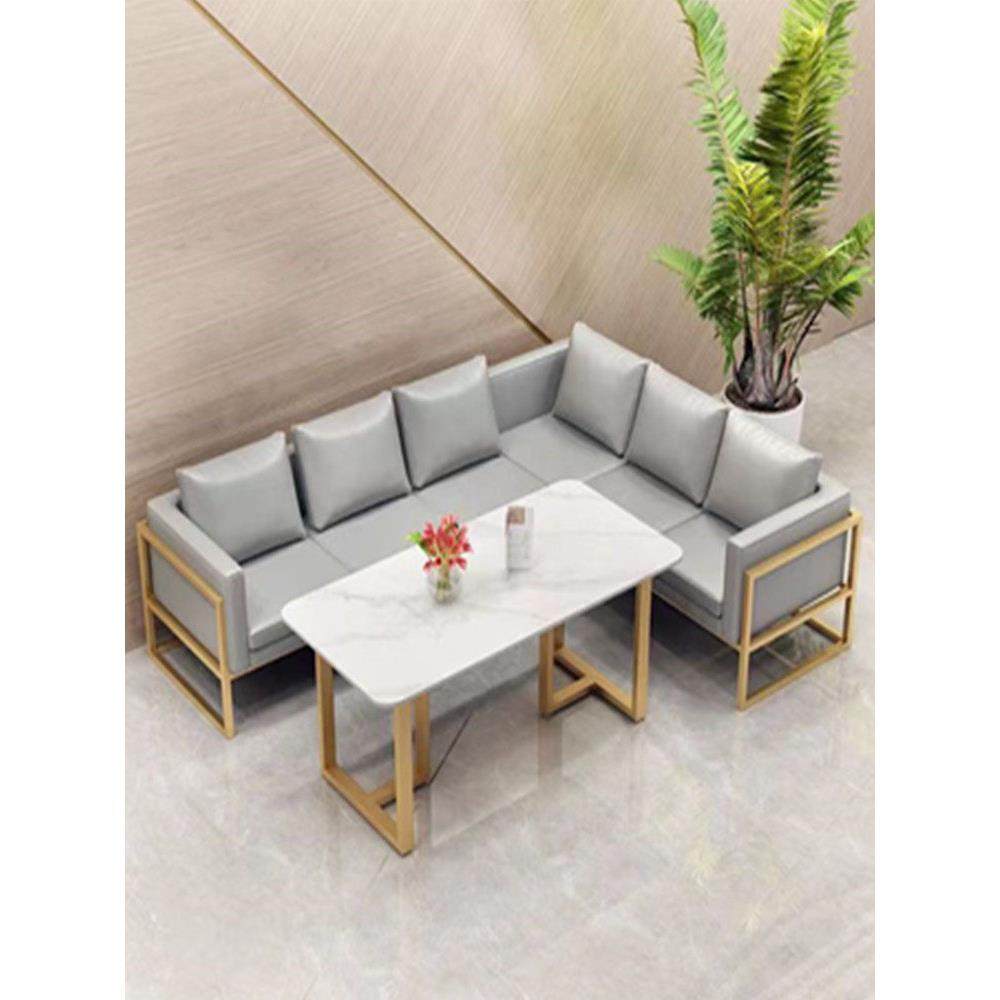 卡座沙发北欧酒吧清吧咖啡厅休闲会客茶几餐厅休息区商用皮革桌椅