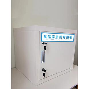 双锁食品添加剂专用柜办公文件柜保险箱带锁挂墙储物柜双人药品柜