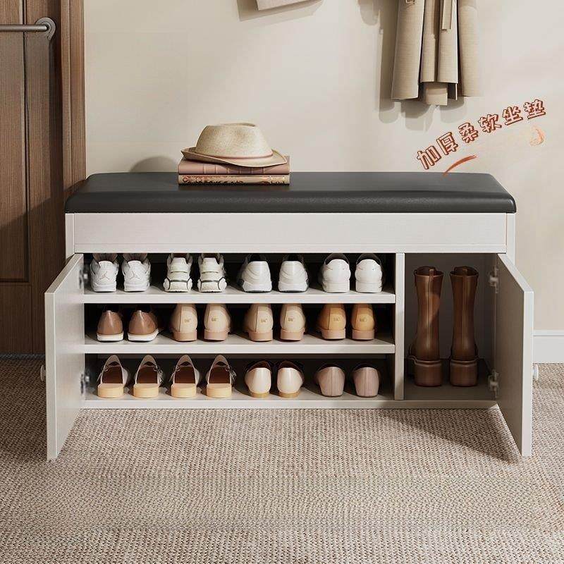 入门级鞋柜和凳子集成家庭门与换鞋凳可以坐小鞋架防尘储物软袋凳,收纳整理,鞋柜,淘宝优惠券,粉丝福利购,淘宝优惠卷