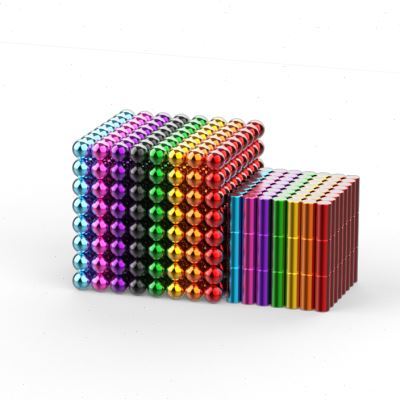 极速磁力棒巴克球10000000颗便宜磁力球L魔力珠子八克彩色益智磁