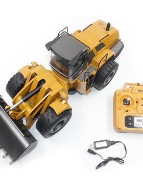 速发Huina 583 1583 4 RC Car 10Channel Remote Control Excavat