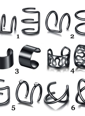 极速KSRA 12pcs/set 2020 Faxshion Gold Color Ear Cuffs Leaf