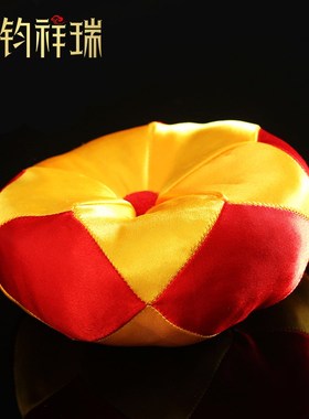 极速藏传藏式木鱼法器一套结缘家用经书诵经M实木木鱼桌面手工客