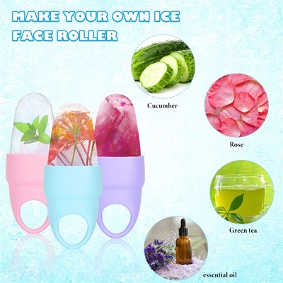 极速Sialicone Ice Cube Trays DIY Ice Balls Eye Face Massager