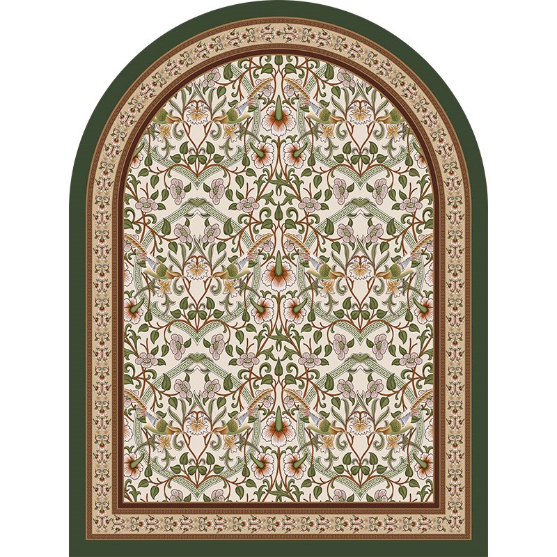 极速新中式入户进大门口皮革防滑可裁剪地垫玄关踩脚Y垫易打理百