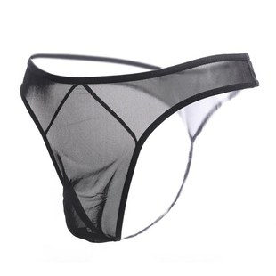 极速Gay Underwear Passion Gauze BMan Thong Ultrathin Sexy Co