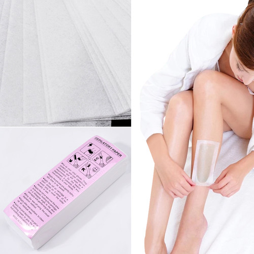 极速10a0pcs Removal Nonwoven Body Cloth Hair Remove Wax Pape