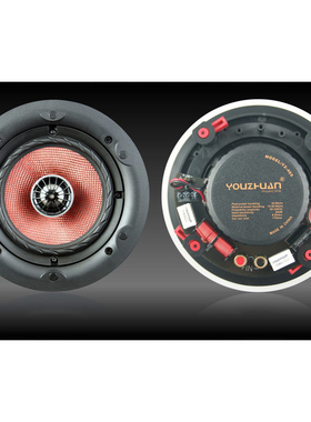 极速右转YZ465背景p音乐吸顶喇叭466天花吊顶音箱影院后环绕音响