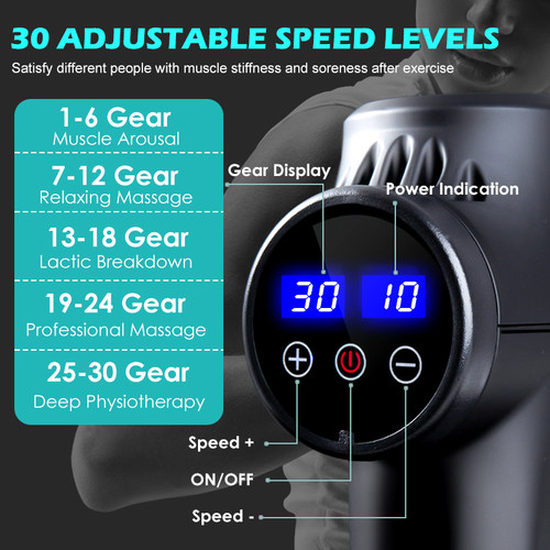 极速High frequency Massage Gun MusDcle Relax Body Relaxation