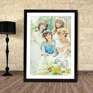 极速Large wooden picture frame hanging wall Oa4 paper 16 inc