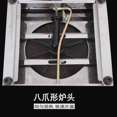 极速新品杂粮煎饼果子机饼班戟炉A燃气煎饼锅鏊鸡蛋摆摊子商用山