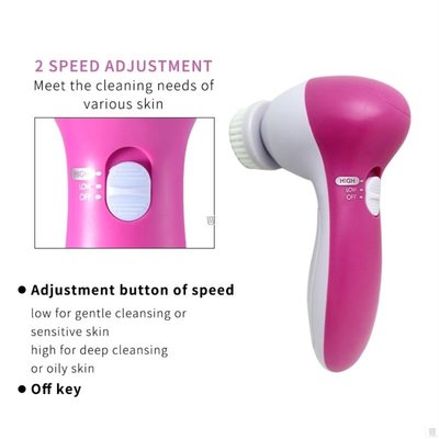 极速new 5 in h1 Electric Facial Cleanser Wash Face Cleaning