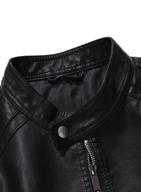 极速2023 Autumn New Mens Casual FashioKn Stand Collar Slim
