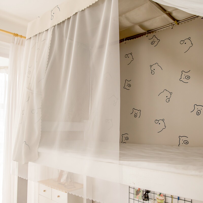 极速寝室床帘g宿舍上铺夏天大学生下铺简约物理强遮光少女透气公