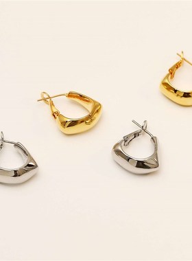 极速HYACINTH new tendy desigyn temperament ear buckle metal