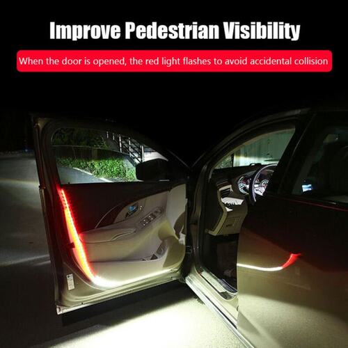 极速Car Door Anti-collision Decoration AtmMosphere Streamer