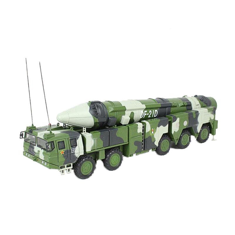 极速l1:35 东风21Dr舰弹事导弹合金成品发射反车模型火箭军df2道1