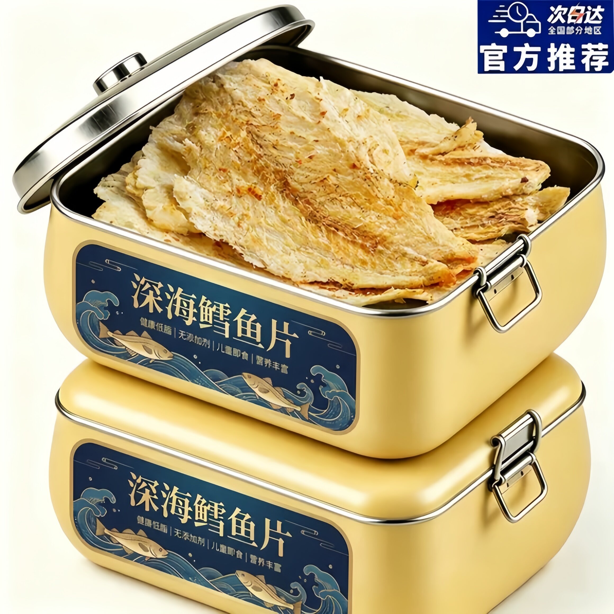 青岛特产无糖碳烤原味鱼零食图片